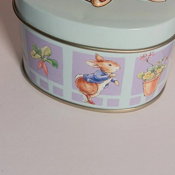 Lot of 2 Vintage Rabbit Frederick Warne & Co Tin Gift Box EMPTY Easter Bunny Lid - Picture 11 of 16